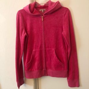 Pink “Choose Juicy” Juicy Couture Velour Jacket